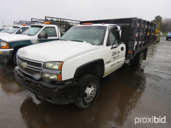 2006 Chevrolet 3500 Stake Body Truck,