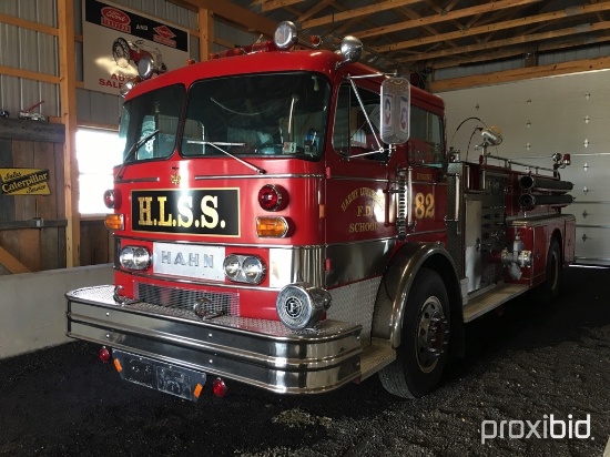 Hahn C-10 Fire Truck,