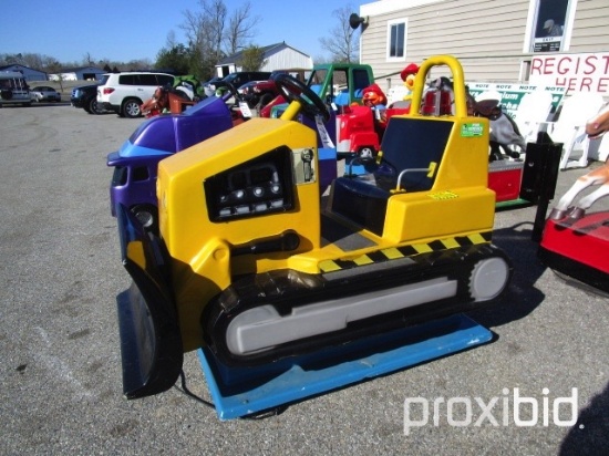 Coin-Op Dozer, (Yellow)