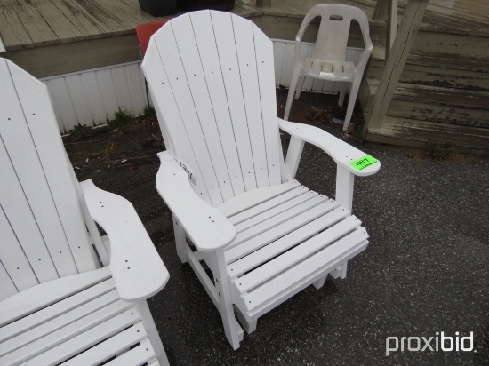 Poly Outdoor Glider Rocker (new)