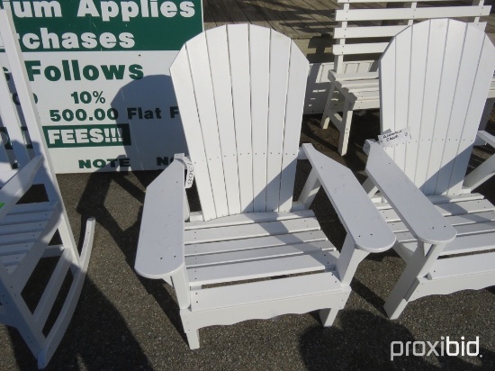 Poly Outdoor Adirondack Chair (new)