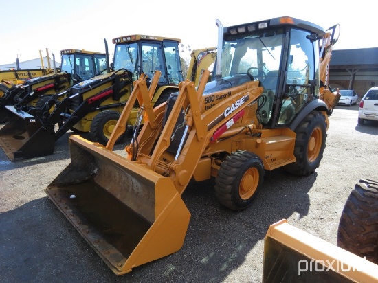Case 580 Super M Series 2 4X4 Loader Backhoe,