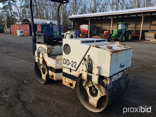 Ingersoll Rand DD-22 Asphalt Roller,