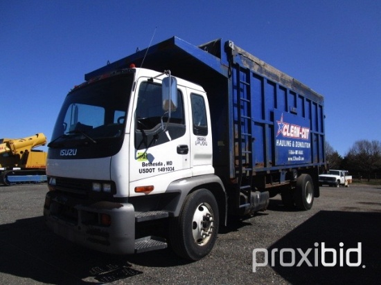 2006 Isuzu FVR S/A Cabover Dump Truck,