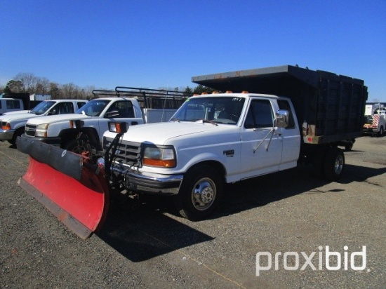 1997 Ford F350 XL Stake Body Truck,