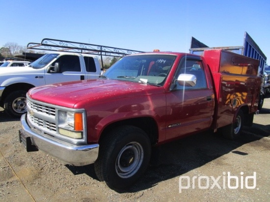 1994 Chevrolet 2500 Cheyenne Service Truck,