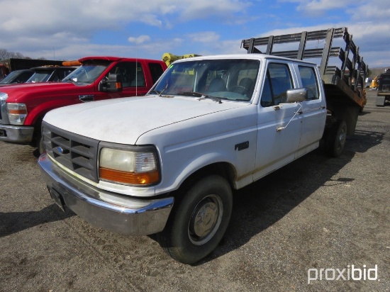1996 Ford F350 XL Dump Body Truck,