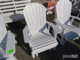 Poly Outdoor Glider Rocker (new)