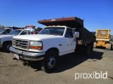 1997 Ford F Super Duty S/A Dump Truck,