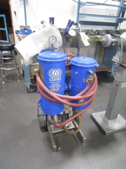 Como Filtration System w/Cart, Gage & Hose