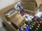 Large Box w/Floor Dry, Various Oil, Weld-On, Etc.