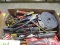 Boxes of Various Misc. Tools, Screwdrivers,