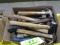 Box of Misc. Hammers