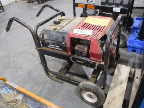 Gen-Pro 4000 Watt Generator, Gas Engine-
