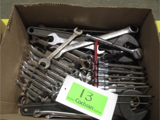 Boxes of Wrenches, Torque Wrenches &