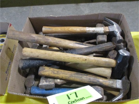 Box of Misc. Hammers