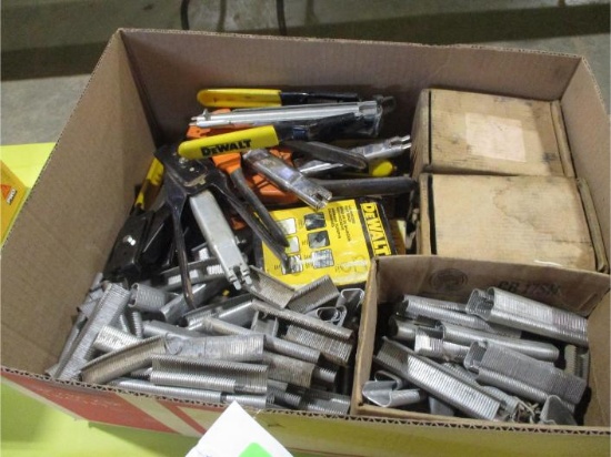 Box Staple Guns & Staples