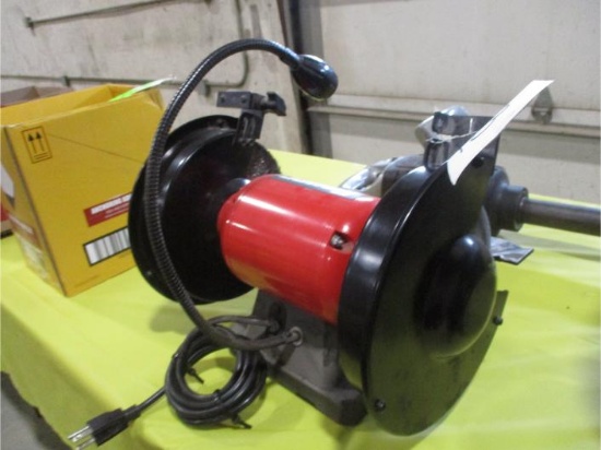 Bauer 8" Bench Grinder w/LED Light