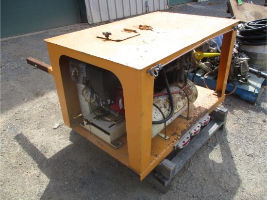 Air Compressor Mounted w/Lights