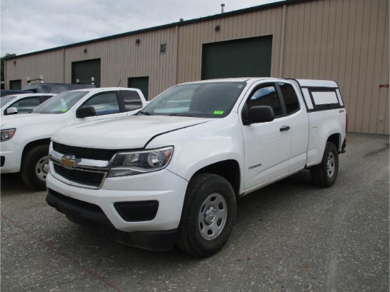 2016 Chevrolet Colorado 4x4 Ext. Cab Pickup,