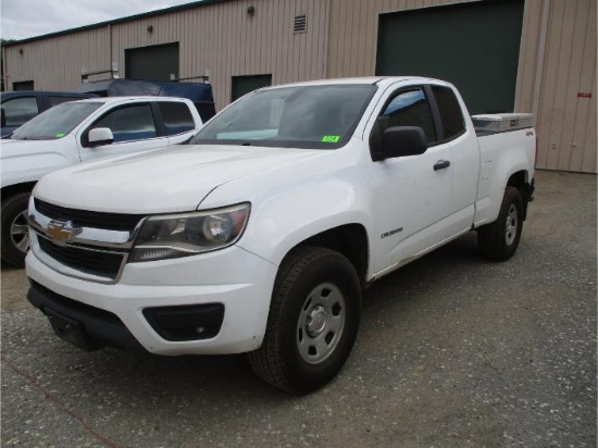 2016 Chevrolet Colorado 4x4 Ext. Cab Pickup,