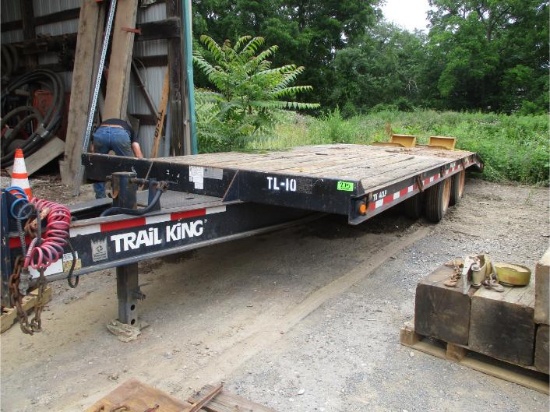 2012 Trail King TK40LPS2-24 24' T/A Equipment