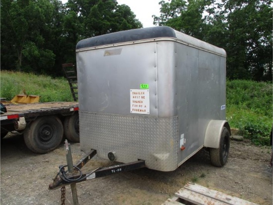 2006 Pace American JT585A S/A Enclosed Trailer,