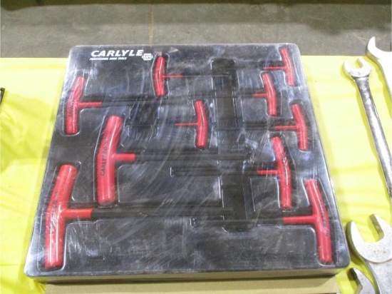Carlyle 8 Pc. Hex T-Handle Set w/Case & Carlyle