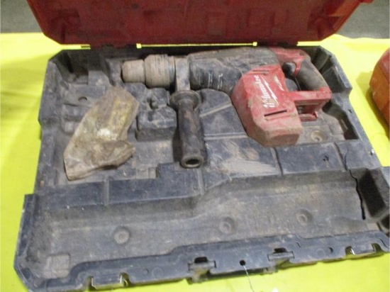 Rotary Hammer, No Battery w/Poly Case