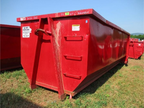 2022 IES 62" Hook Lift Roll-Off Container,