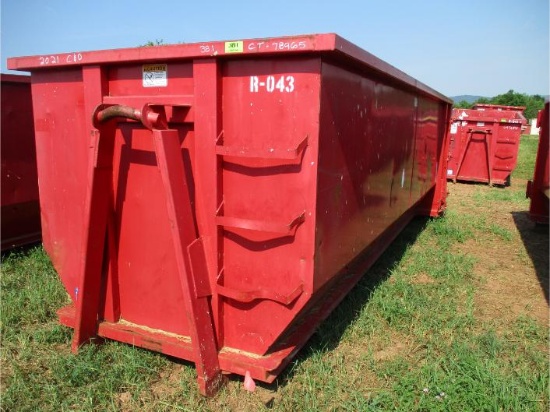 2021 C&D Tub Hook Lift 20' Roll-Off