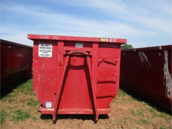 2020 C&D Tub Hook LIft 20' Roll-Off