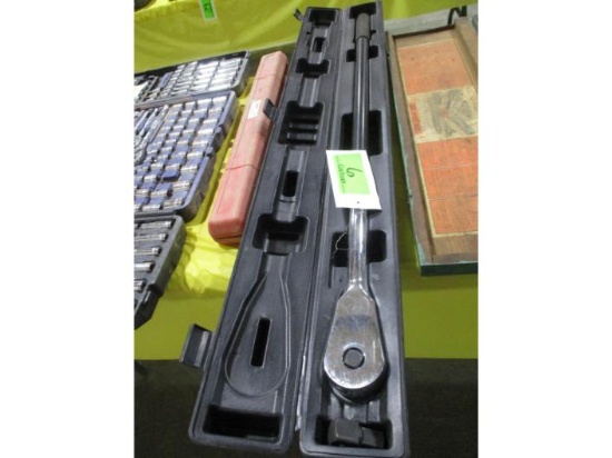 Central Tools Torque Wrench 4/5 ft. lb. w/Case &