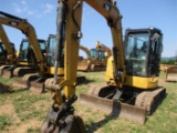 2016 Cat 305.5 E2 Rubber Track Mini Excavator