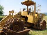 1989 Cat 815B Padfoot Vibratory Roller,