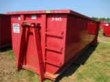 2021 C&D Tub Hook Lift 20' Roll-Off Container