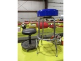 Mechanic Stools (1-Stationary/ w/Wheels
