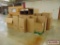 Grouping of 22 Assorted Cardboard Packing Boxes and 1 Gaylord Box