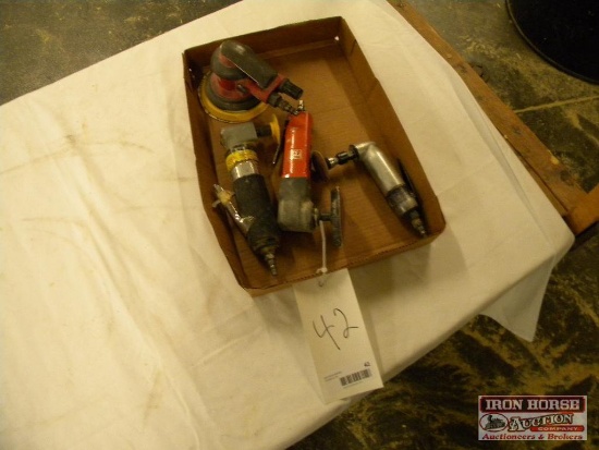 Tray of Pneumatic Tools