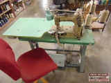 Apex, Model #7PR. Commercial Sewing Machine with Chair.