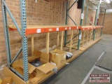 Three Sections of Pallet Racking.