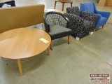 (4) Sample Furniture, 3 Chairs and 1 Coffee Table