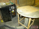 Sanding Station Cabinet and Table