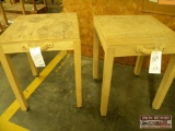 (3) Rolling Work Tables
