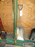 Grouping of Push Brooms and Grain Scoop