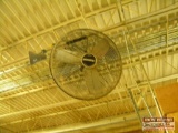 (19)Ceiling Mounted Fans in Sanding Room