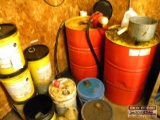 2 Barrels and 5 Gal Buckets of Lubricants