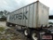 1982 Fruehauf Container Hauler w/ Van Body - NO TITLE