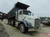 1994 Kenworth T800 16' Dump Truck w/ Detroit Series 60 400 HP Engine and Tri-Axle Rear w/ Lift Axle