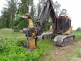 2009 Tigercat 860C Track Feller Buncher w/ TC 5400 Sawhead